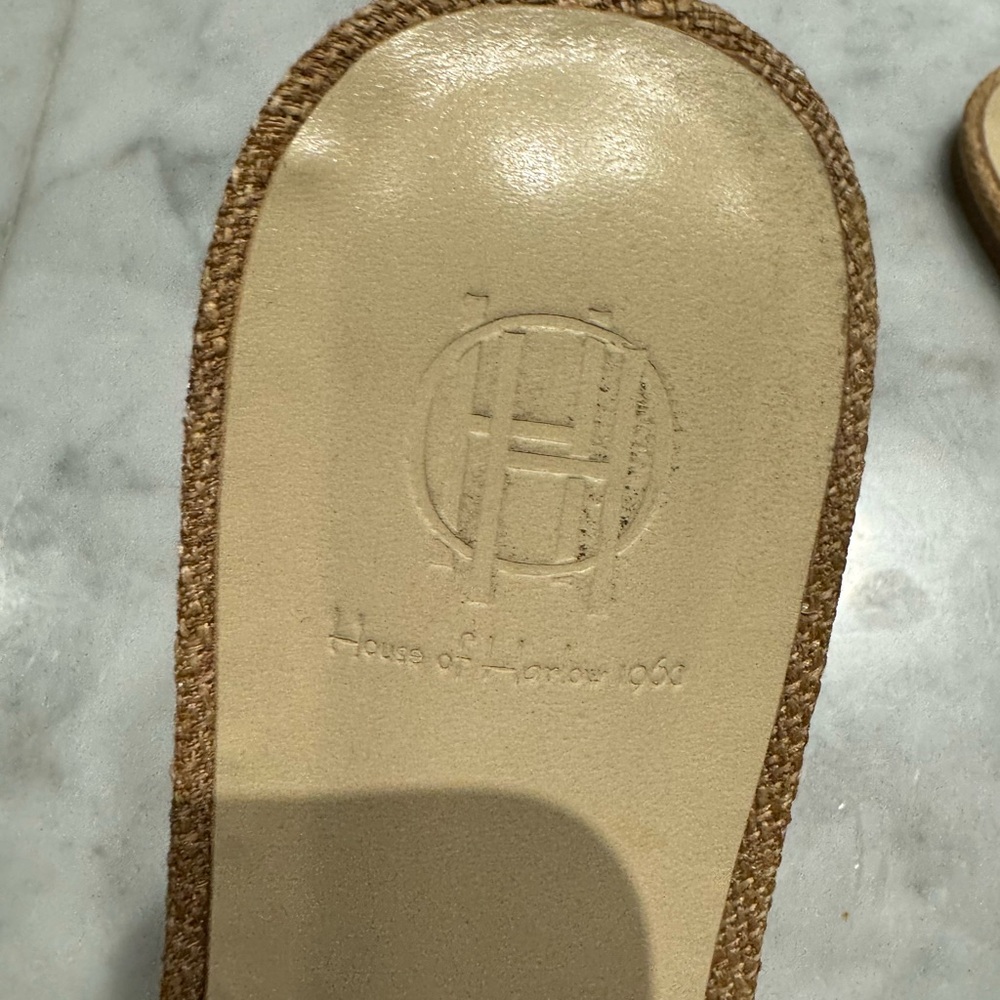 House of Harlow Raffia slides - Picture 7 of 13